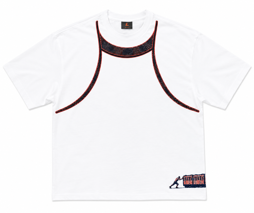 Last Train Boxy Cropped Tee
