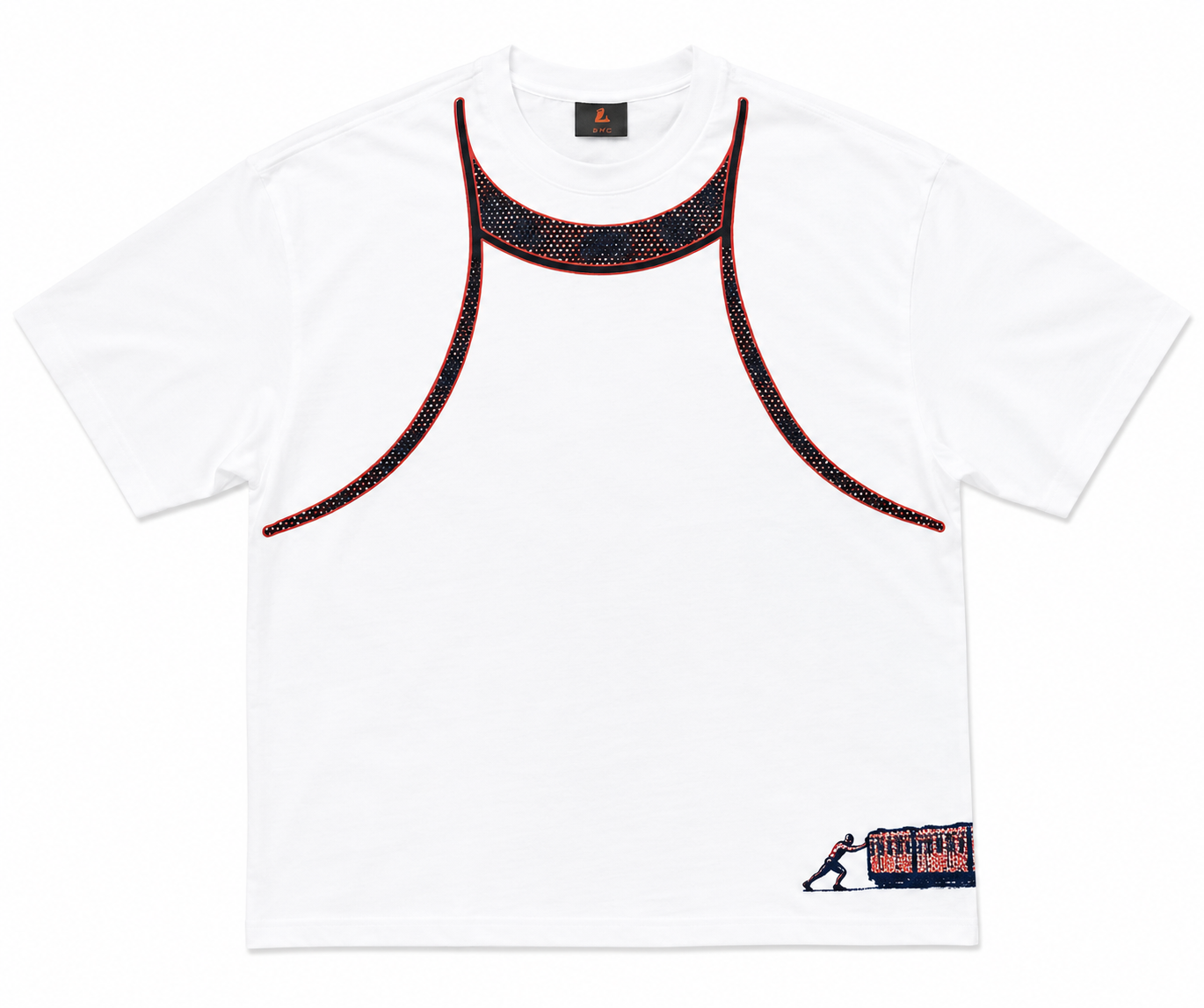 Last Train Boxy Cropped Tee